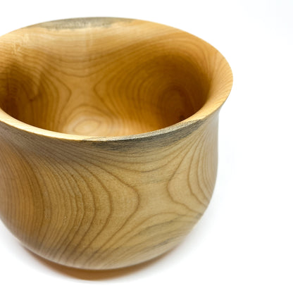Wide Big Leaf Maple Vase