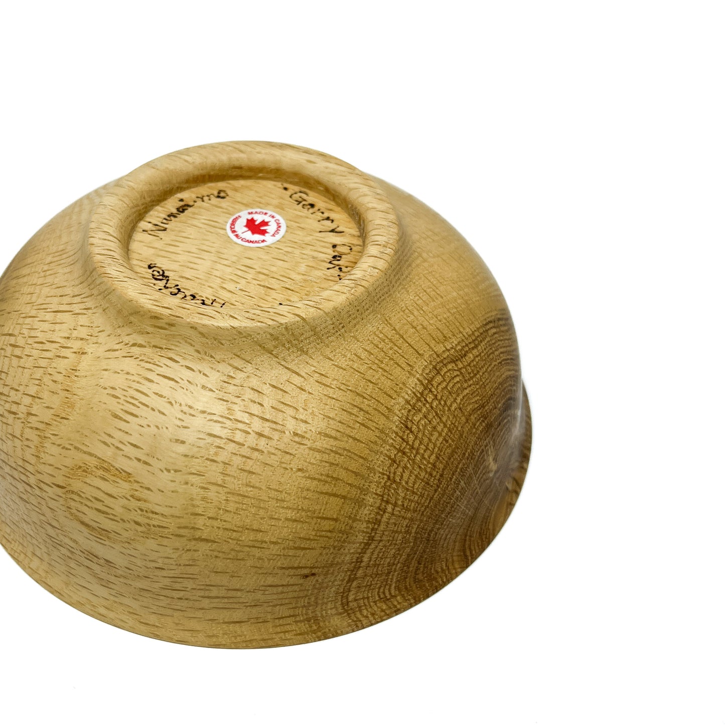 Flared Rare Garry Oak Bowl