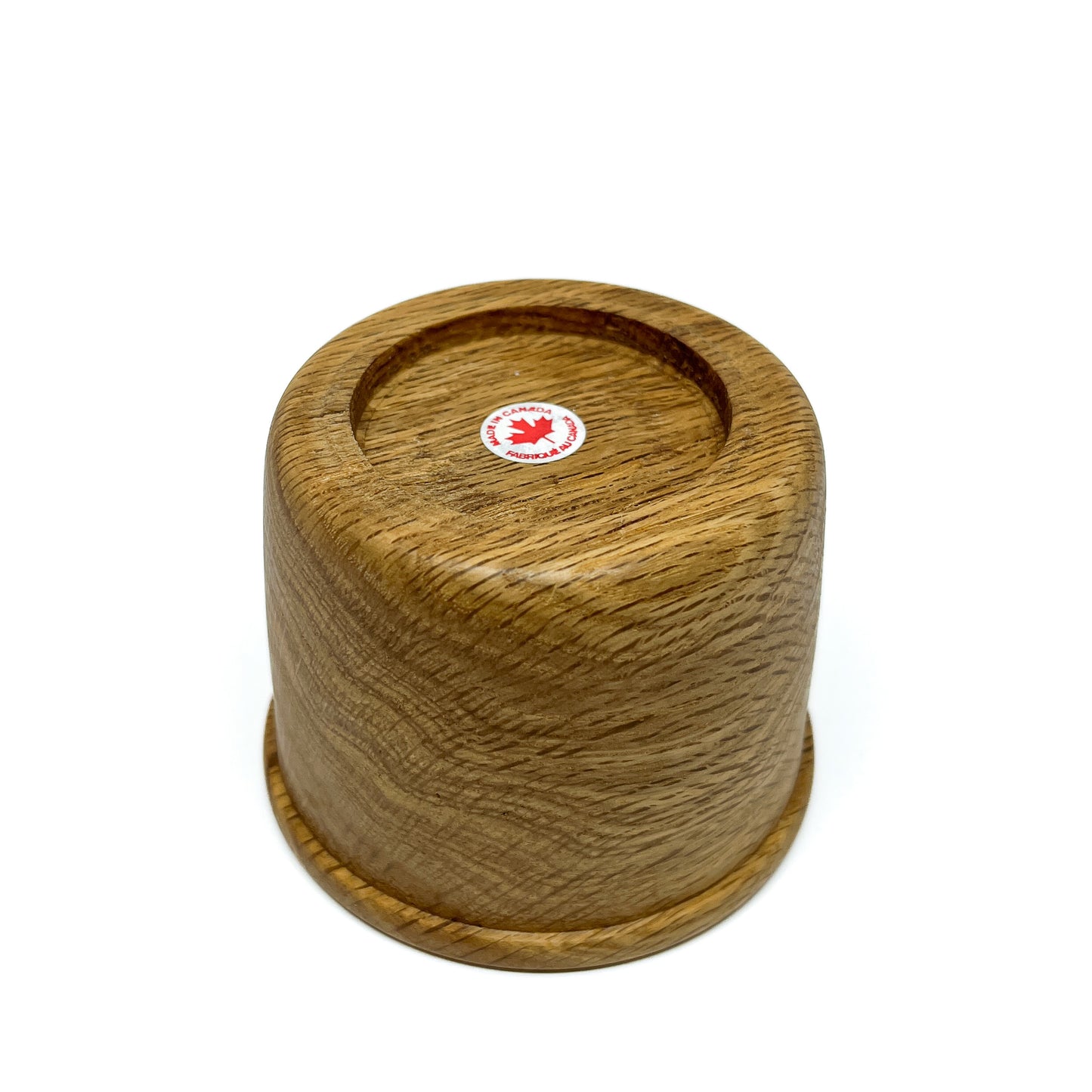 Tiny Garry Oak Dresser Keeper Dish
