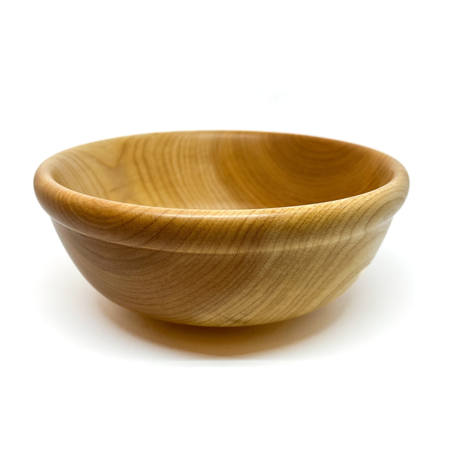 Rolled Edge Big Leaf Maple Bowl