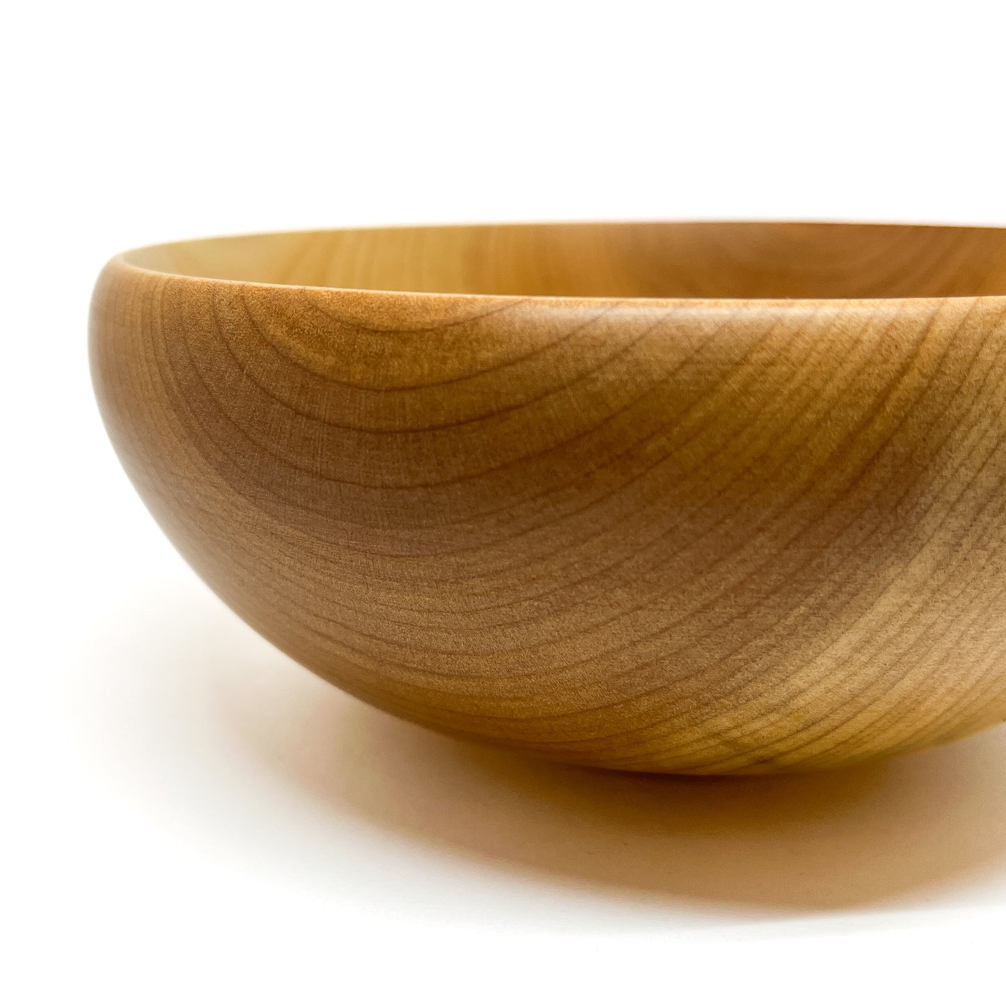 Curved Big Leaf Maple Bowl