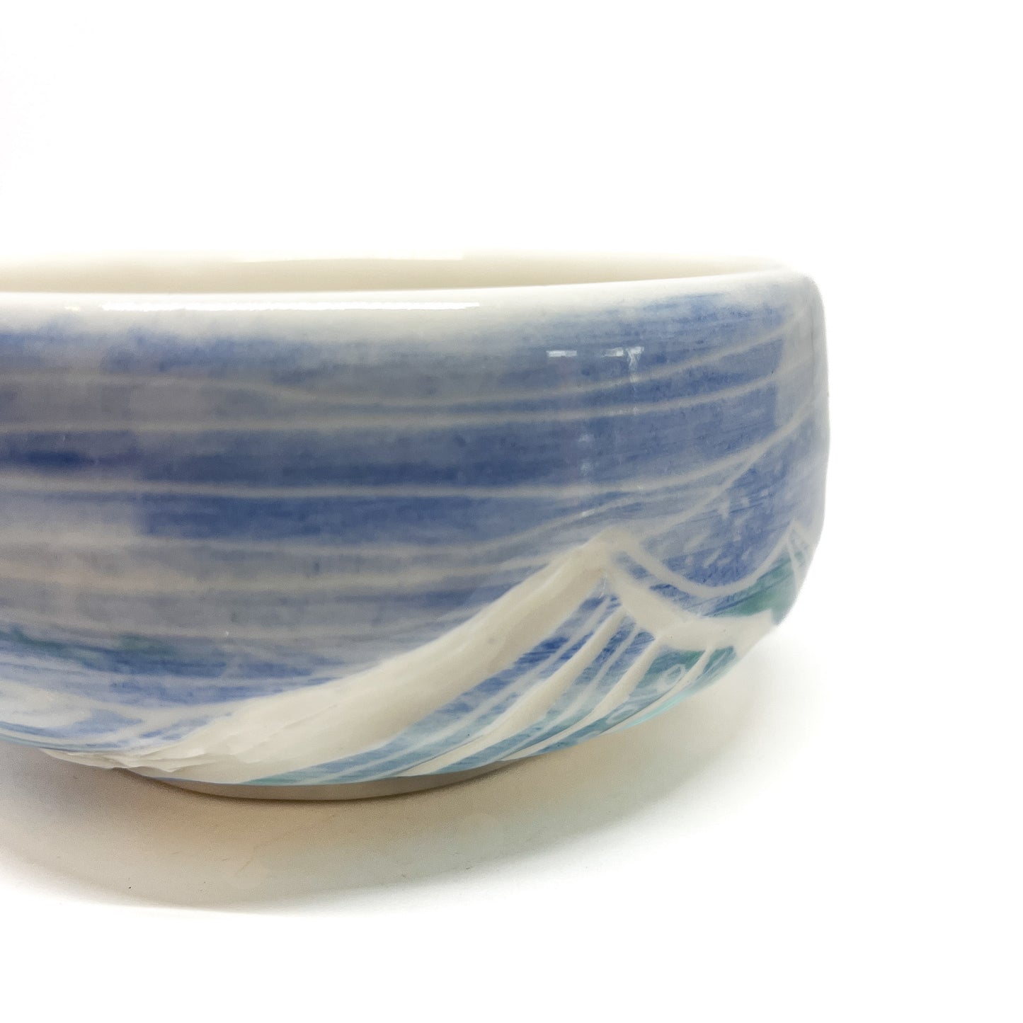 Small Carved Ocean bowl
