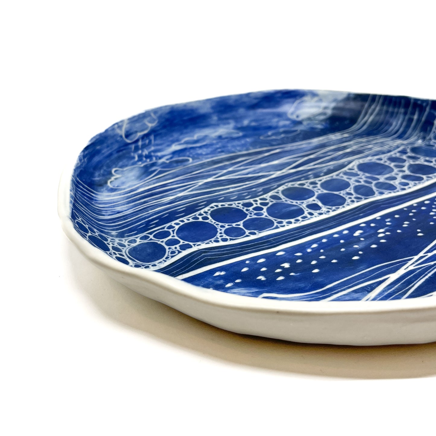 "Storm Season on the Salish Sea" Platter