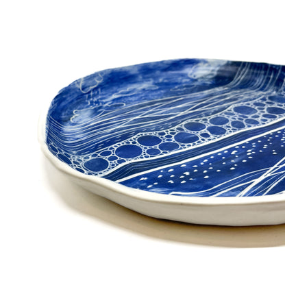 "Storm Season on the Salish Sea" Platter