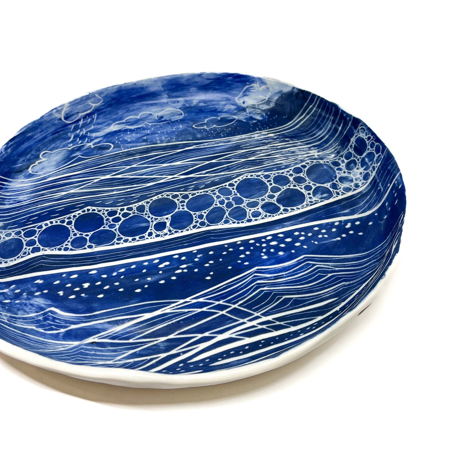 "Storm Season on the Salish Sea" Platter