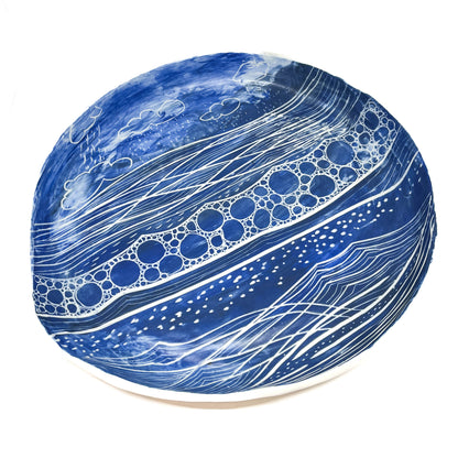 "Storm Season on the Salish Sea" Platter