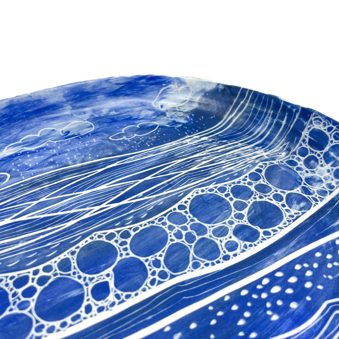 "Storm Season on the Salish Sea" Platter