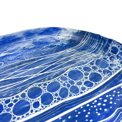 "Storm Season on the Salish Sea" Platter