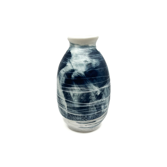 "Storm Season on The Salish Sea" Vase