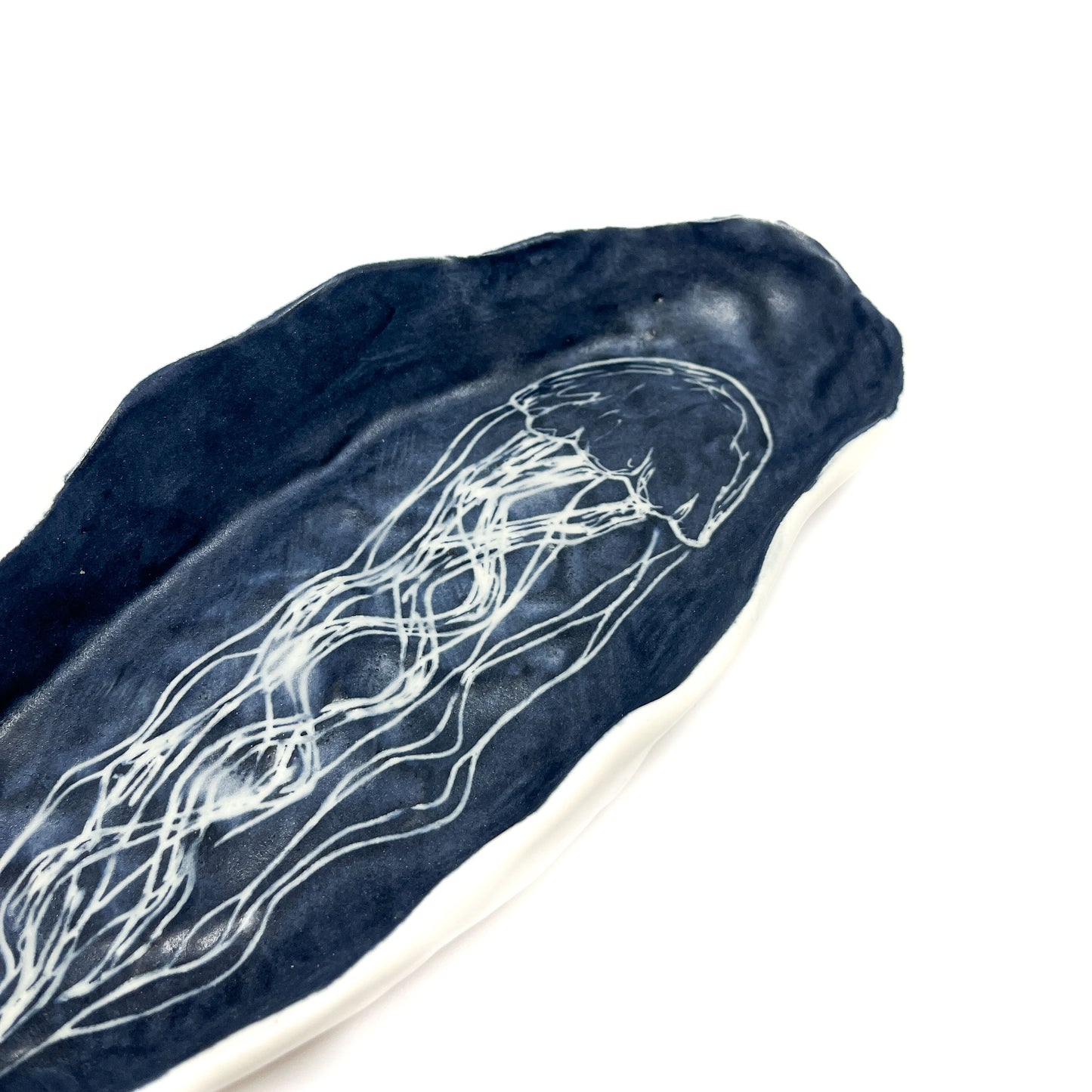 Porcelain Pacific Jellyfish Dish #1