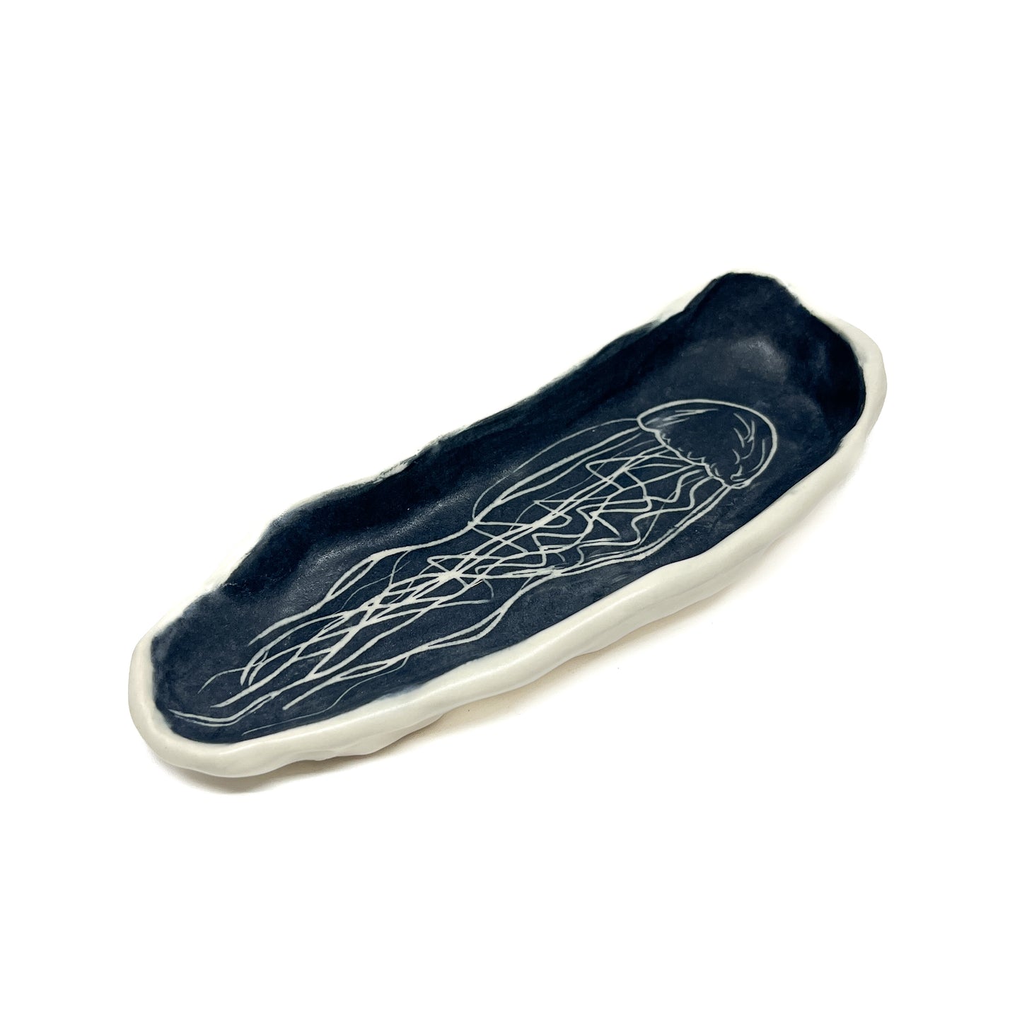 Porcelain Pacific Jellyfish Dish #3