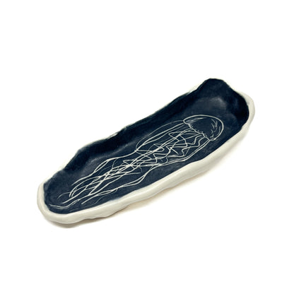 Porcelain Pacific Jellyfish Dish #3