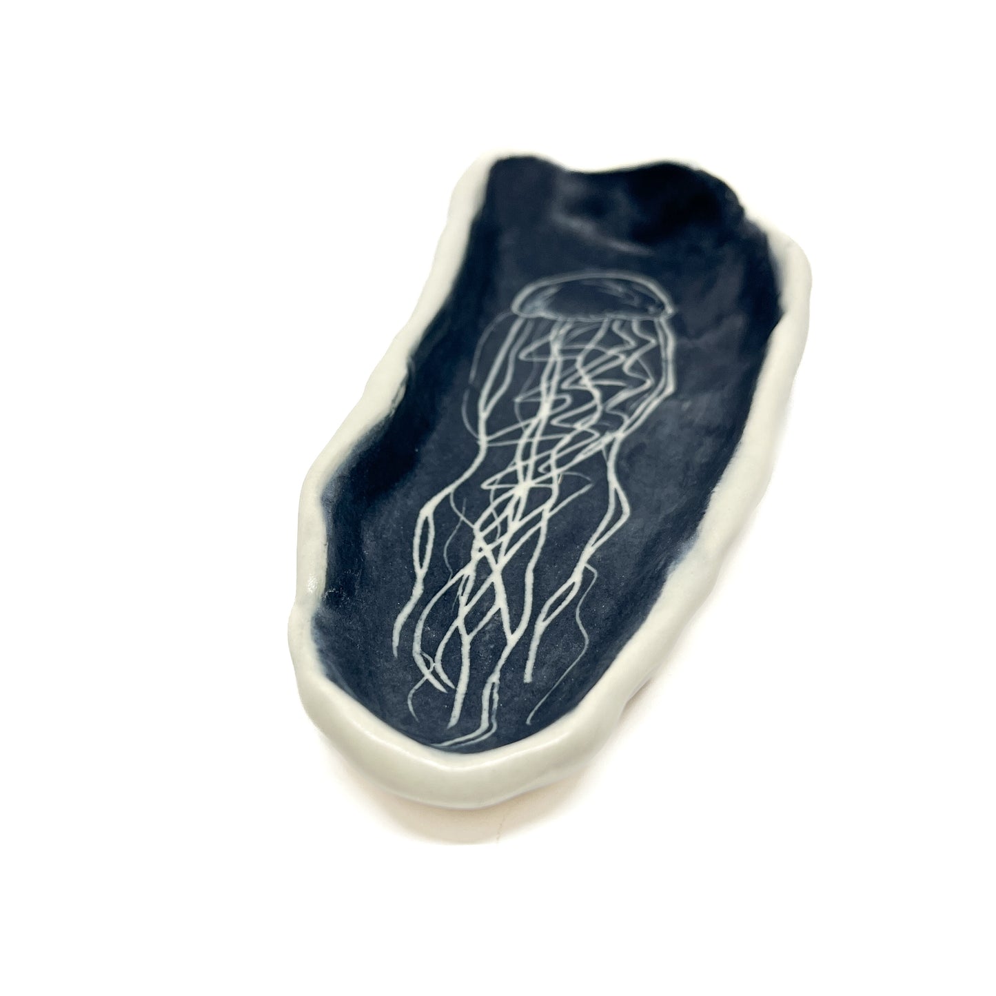 Porcelain Pacific Jellyfish Dish #3