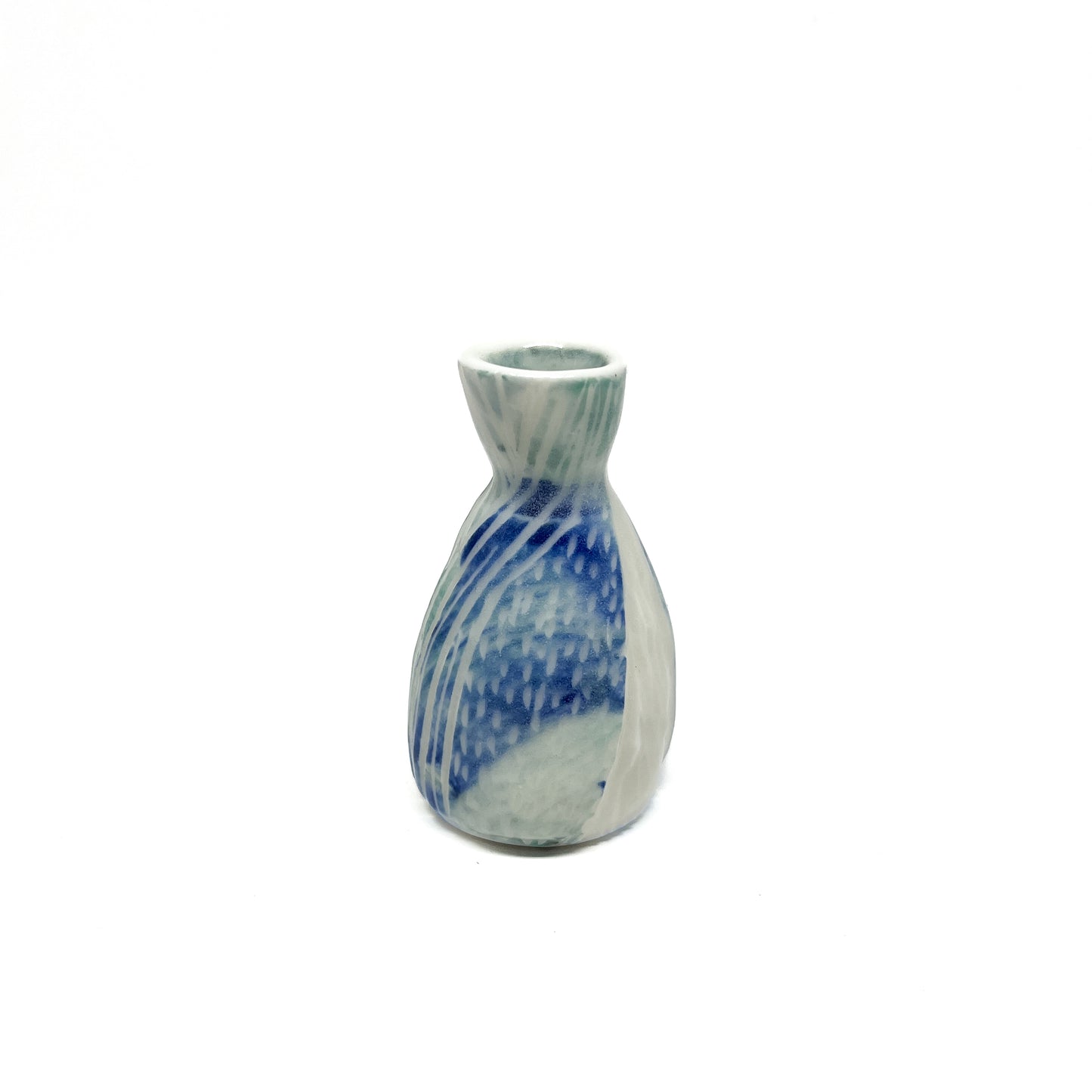 Mini Porcelain Salish Sea Vases