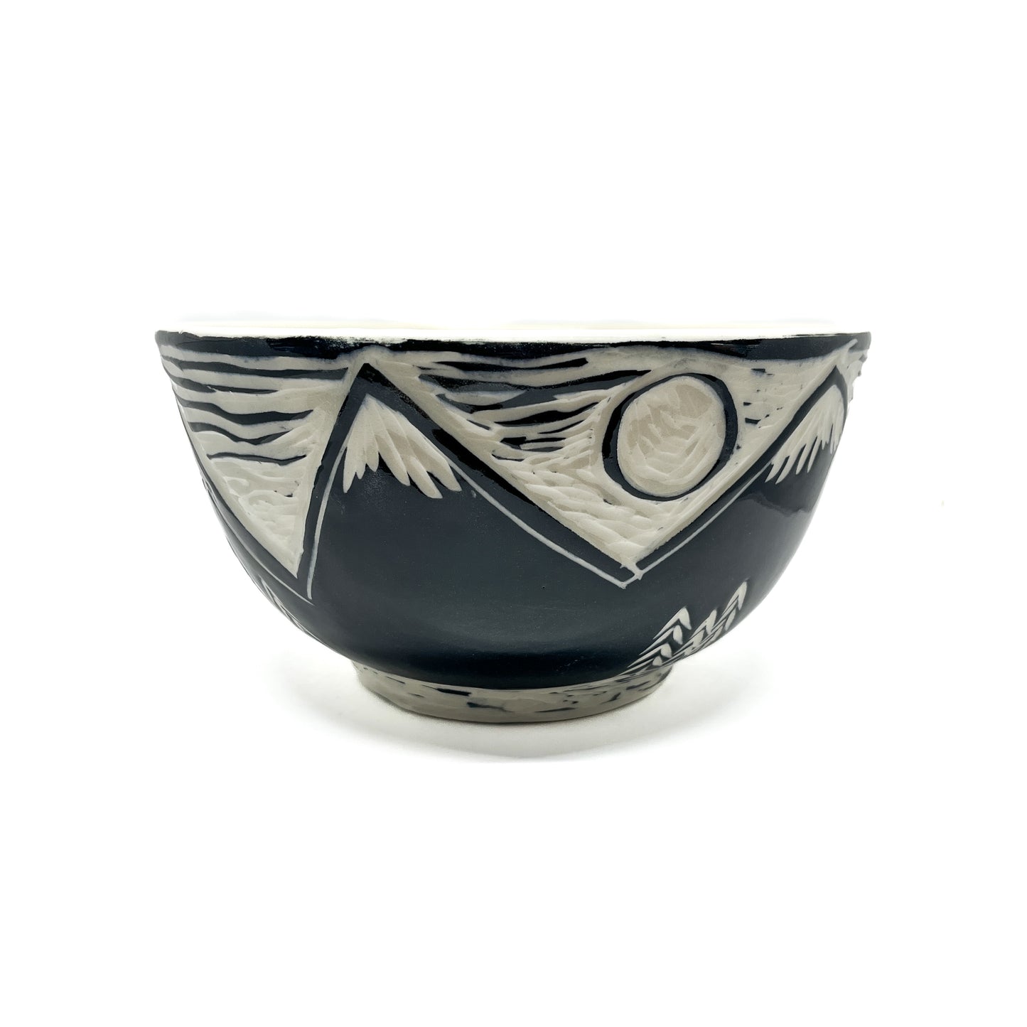 Large Ceramic Mountain Bowl