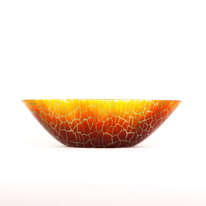 Wonky Marigold to Garnet Oval