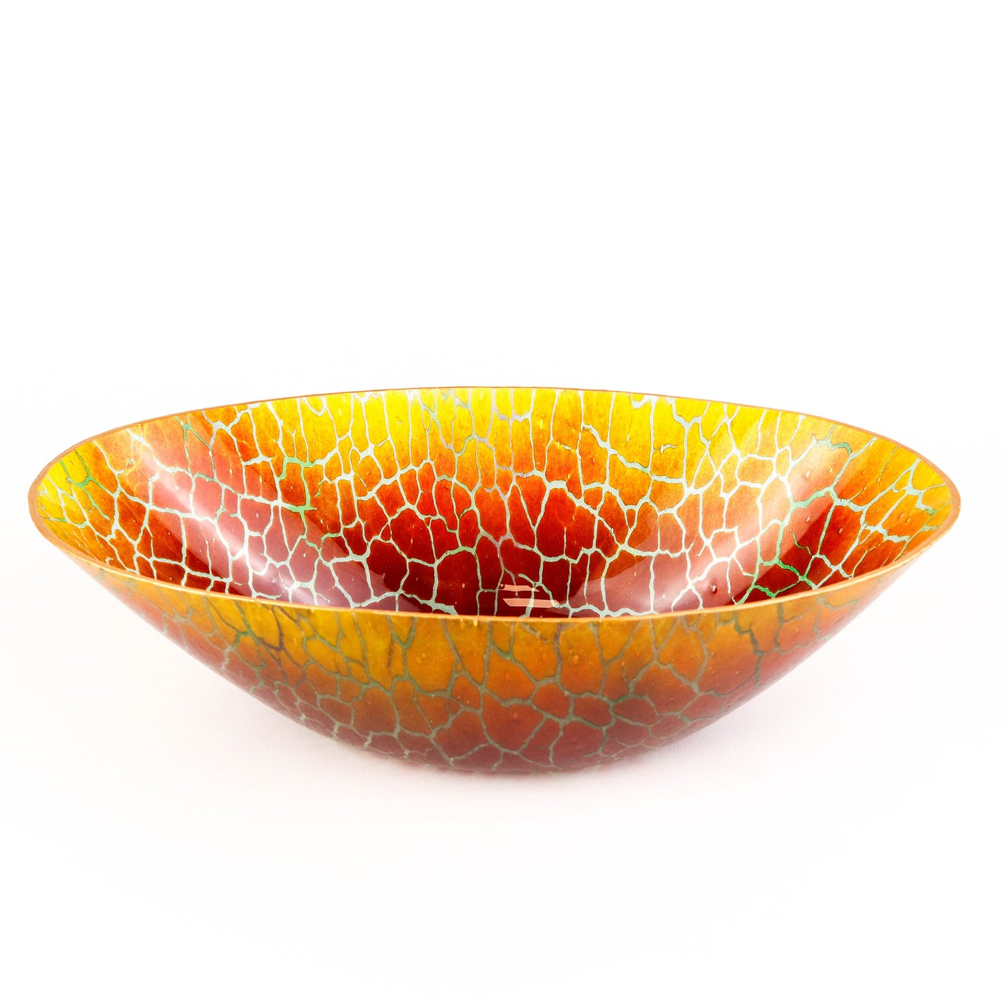 Wonky Marigold to Garnet Oval