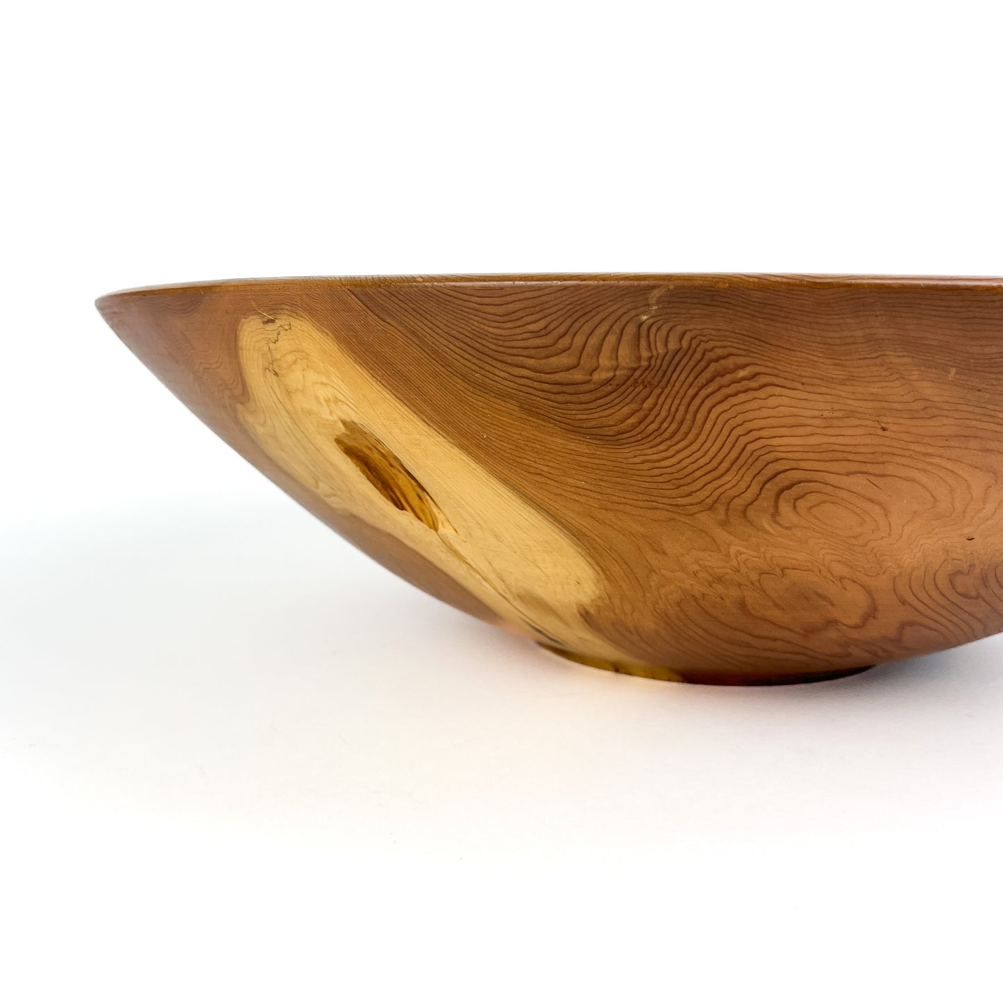 Large Western Red Cedar Bowl