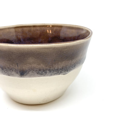 Small Purple Ceramic Bowl