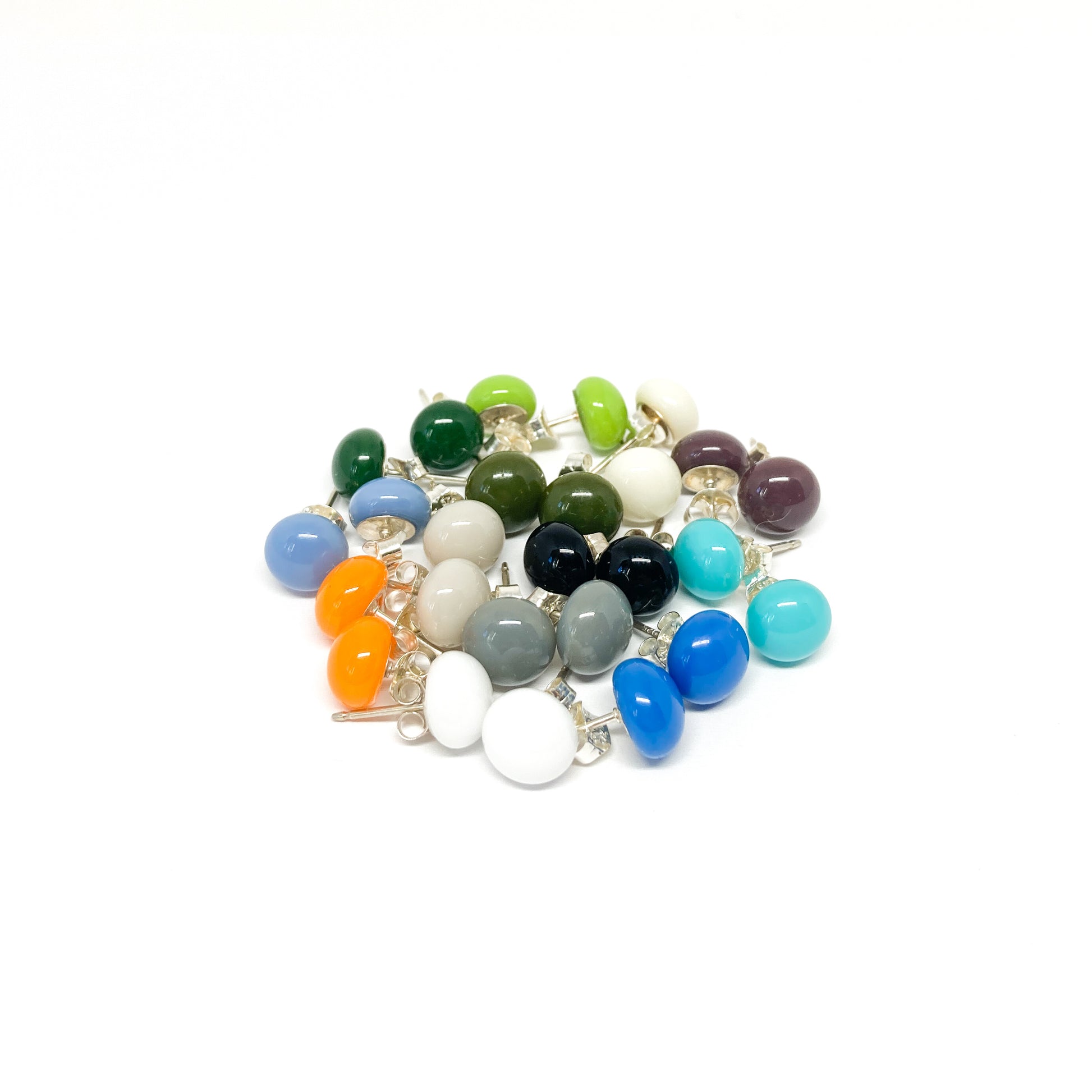 Glass Stud Earrings - Craft Council of BC