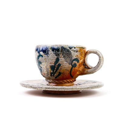 Soda Fired Cup & Saucer Sets