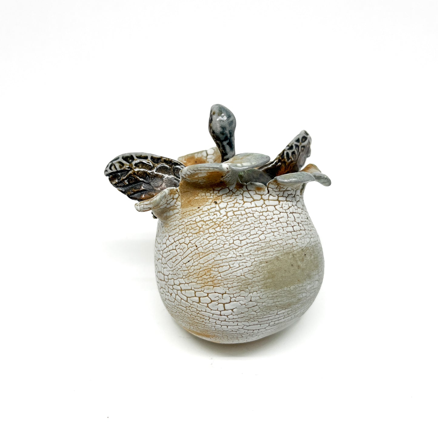 "Turtle in Egg" Sculpture
