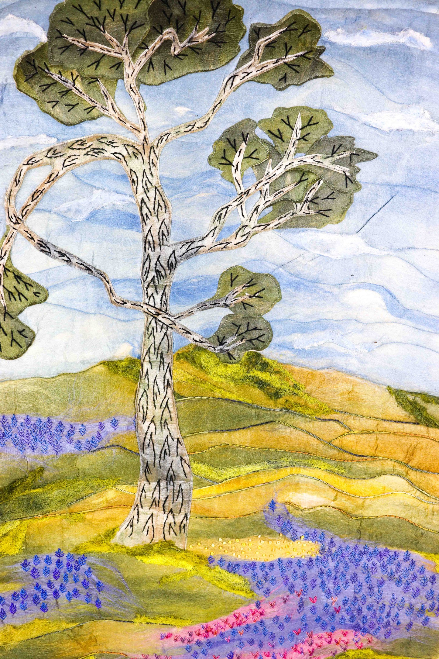 "Gary Oak Meadow" Framed