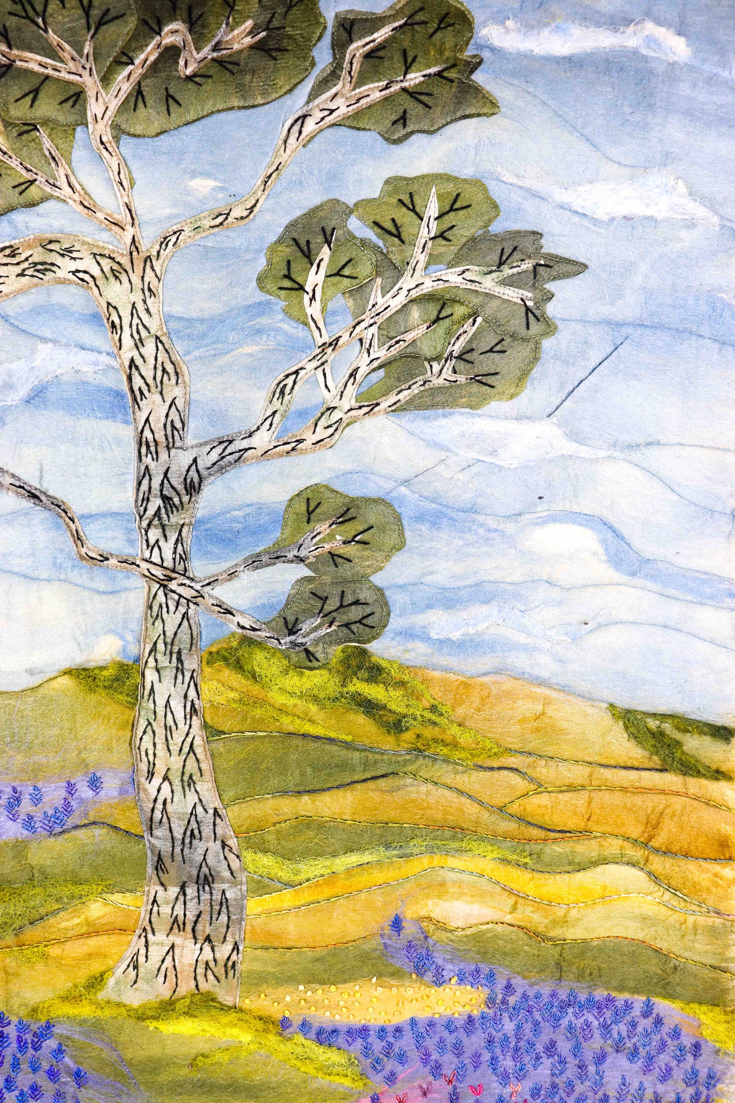 "Gary Oak Meadow" Framed