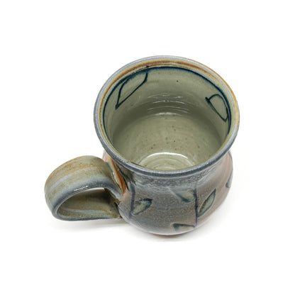 Soda-Fired Leaf Mug