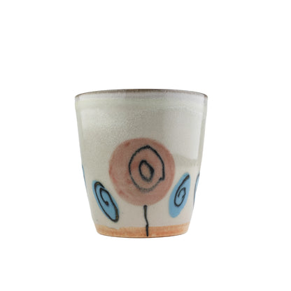 Soda Fired Rose Mug