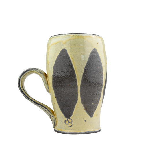 Soda Fired Yellow Mug