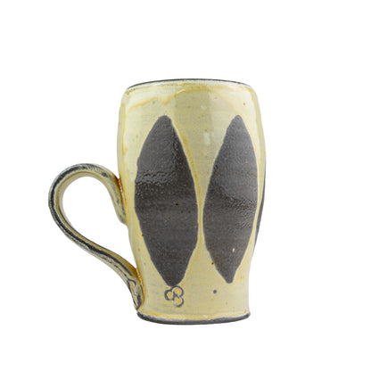 Soda Fired Yellow Mug