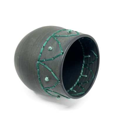 Porcelain Embroidered Vessel #3