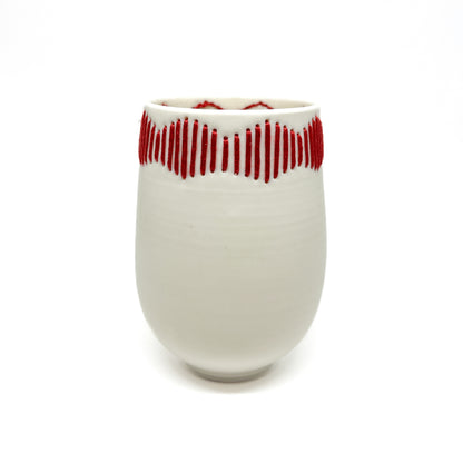 Porcelain Embroidered Vessel #6