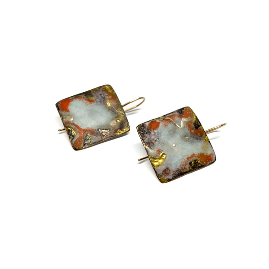 Enamel Earrings #7