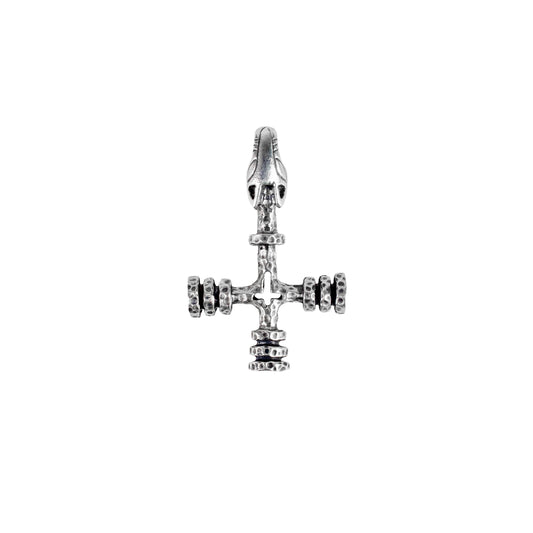 Icelandic Wolf Cross Pendant