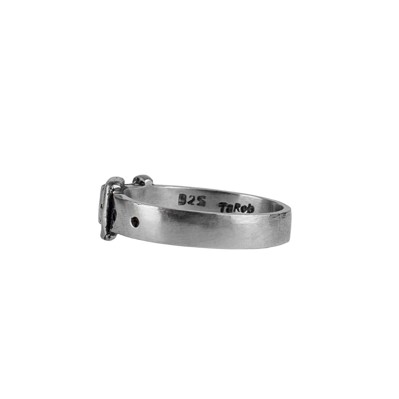 Silver Belt Ring