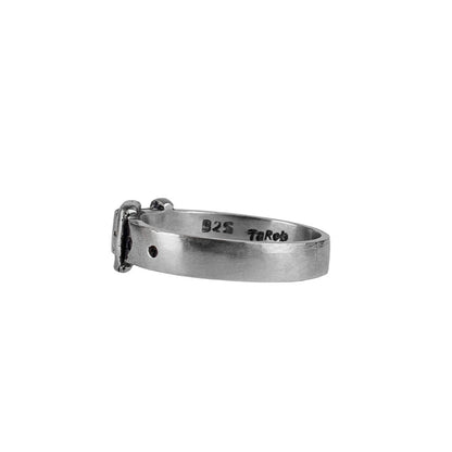 Silver Belt Ring