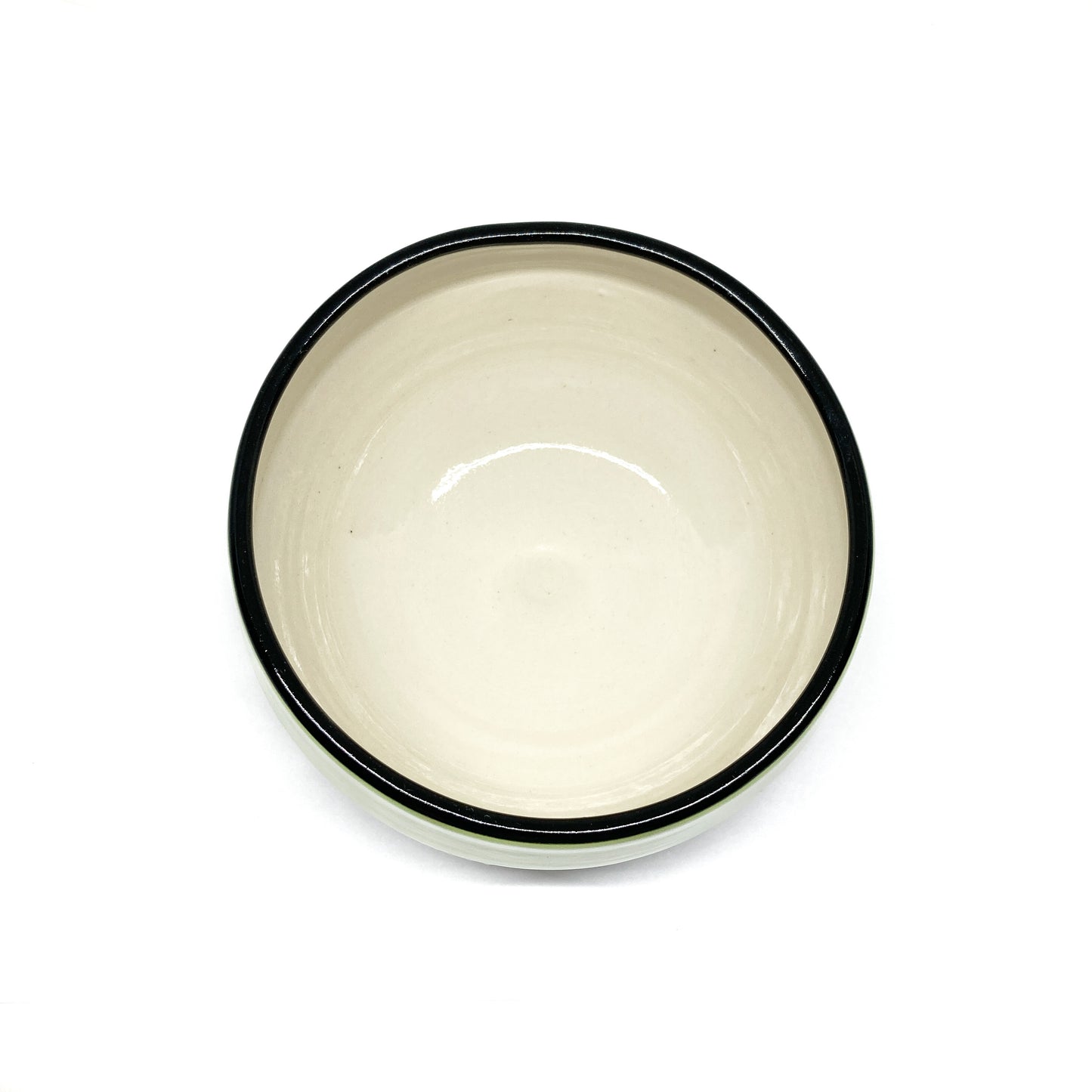 Top view of the Soup Bowl showing a smooth, glazed interior with a contrasting rim.