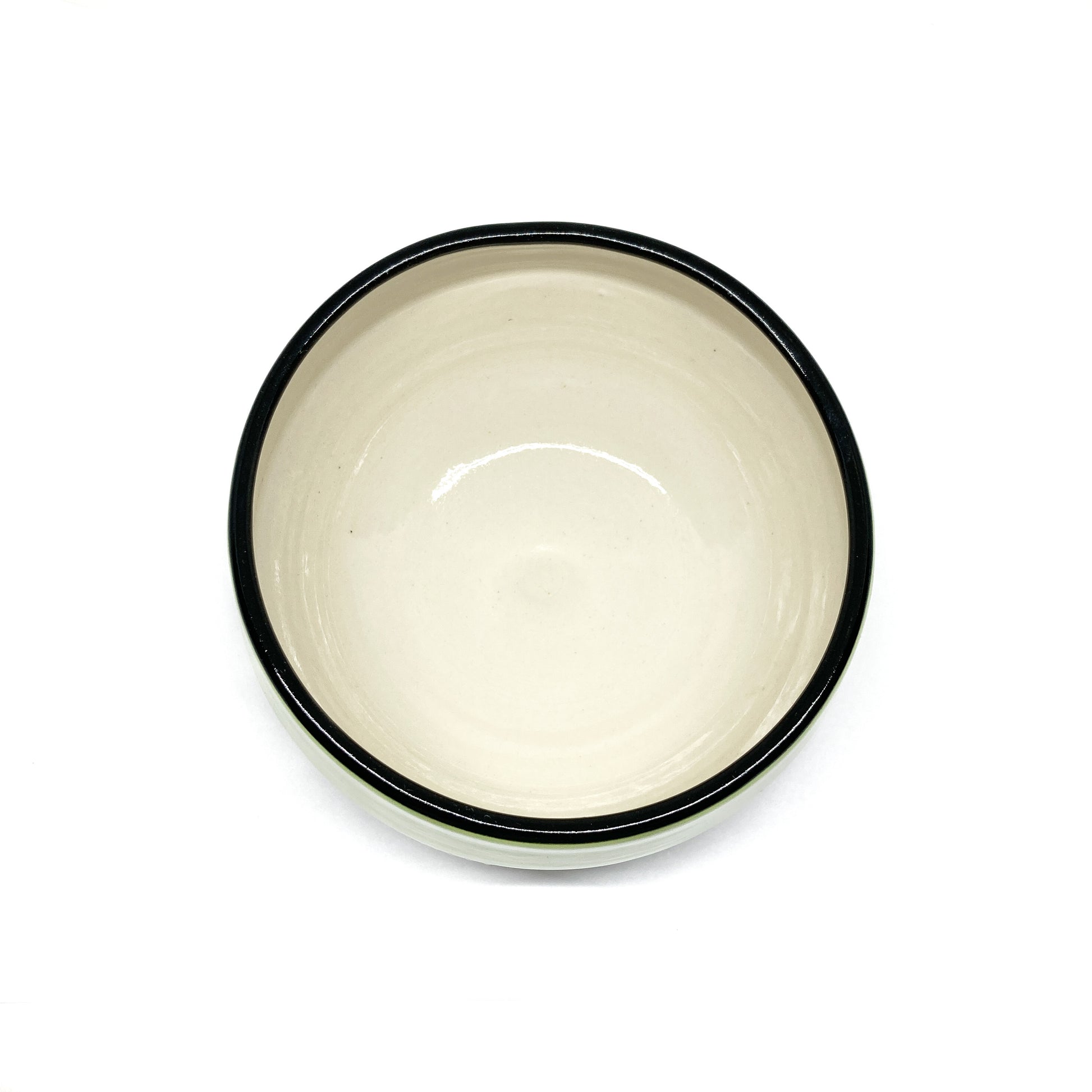 Top view of the Soup Bowl showing a smooth, glazed interior with a contrasting rim.