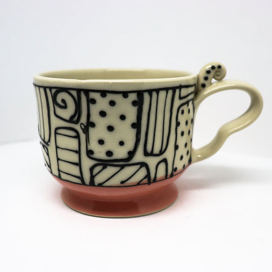 Black and White Pop Mug