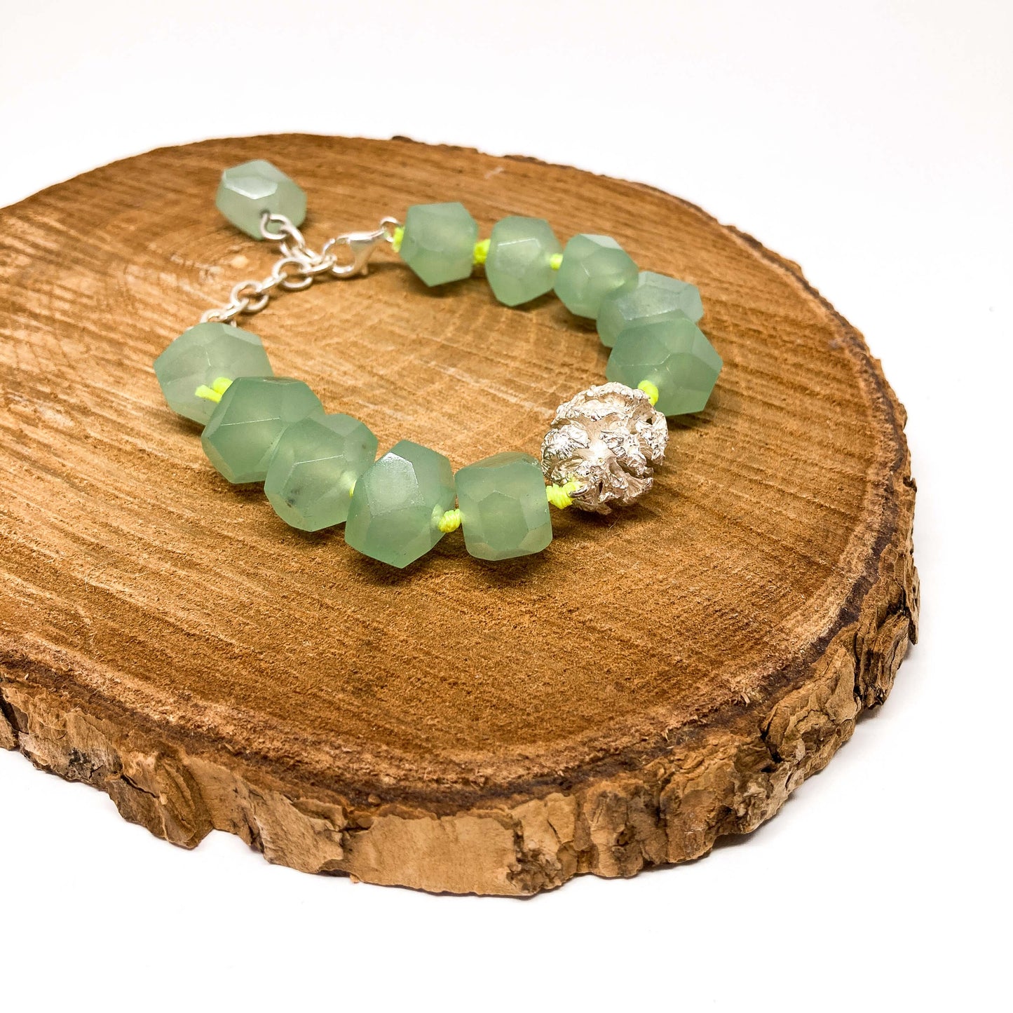 Aventurine & Sequoia Bracelet