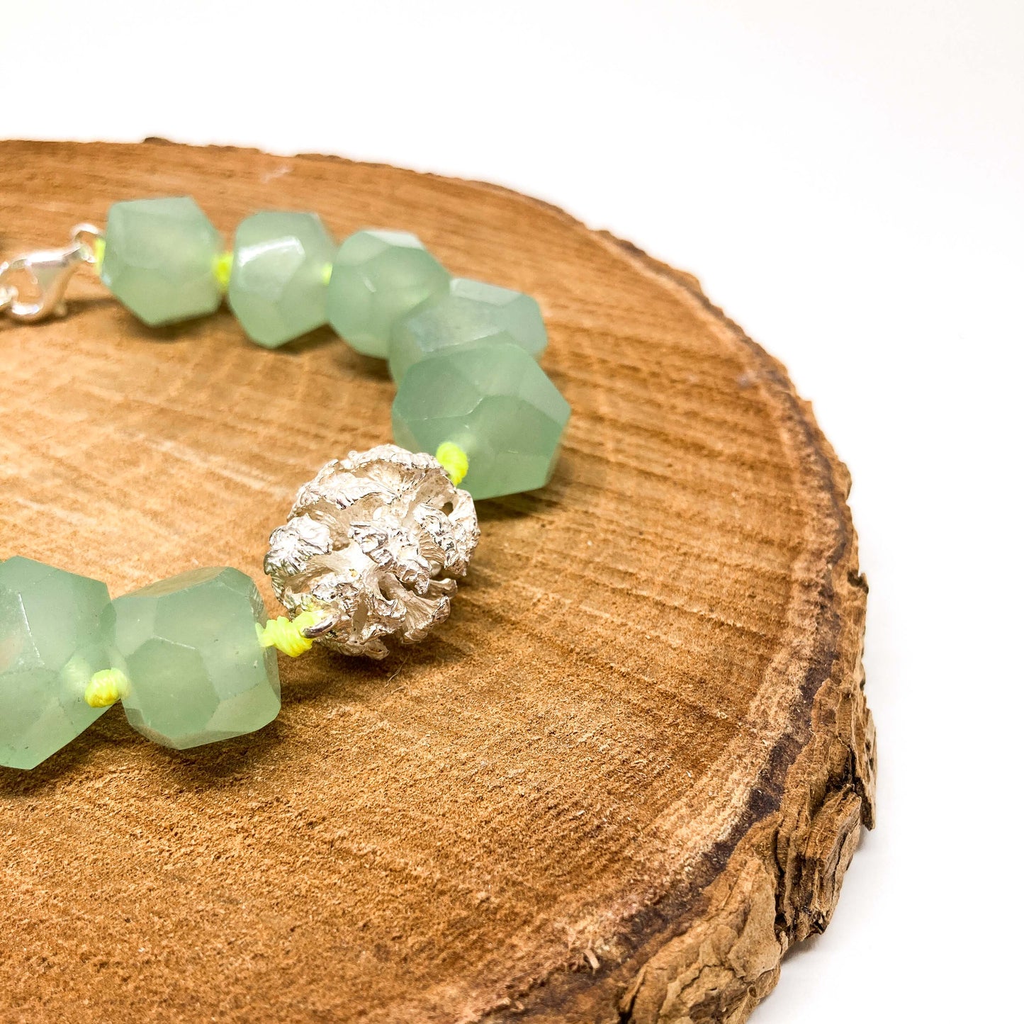 Aventurine & Sequoia Bracelet