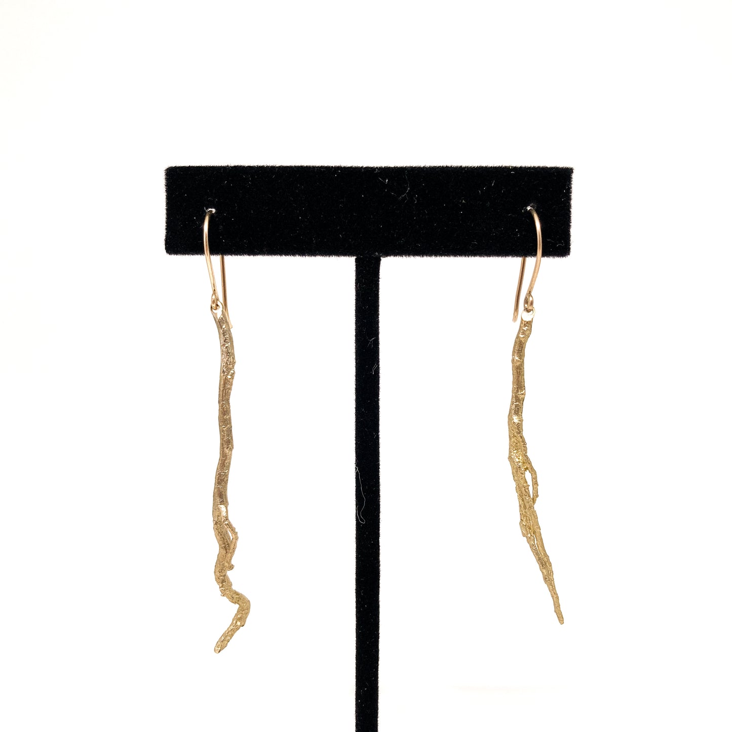 Bronze Root Earrings