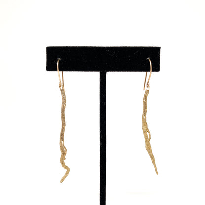 Bronze Root Earrings
