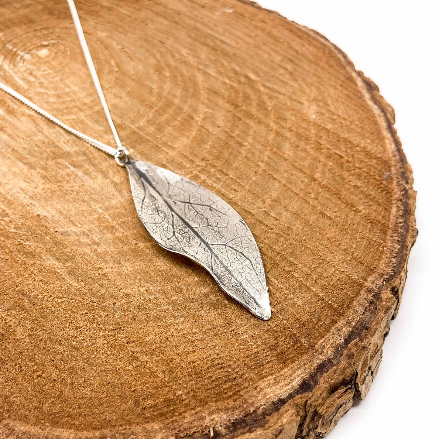 Spring Leaf Necklace