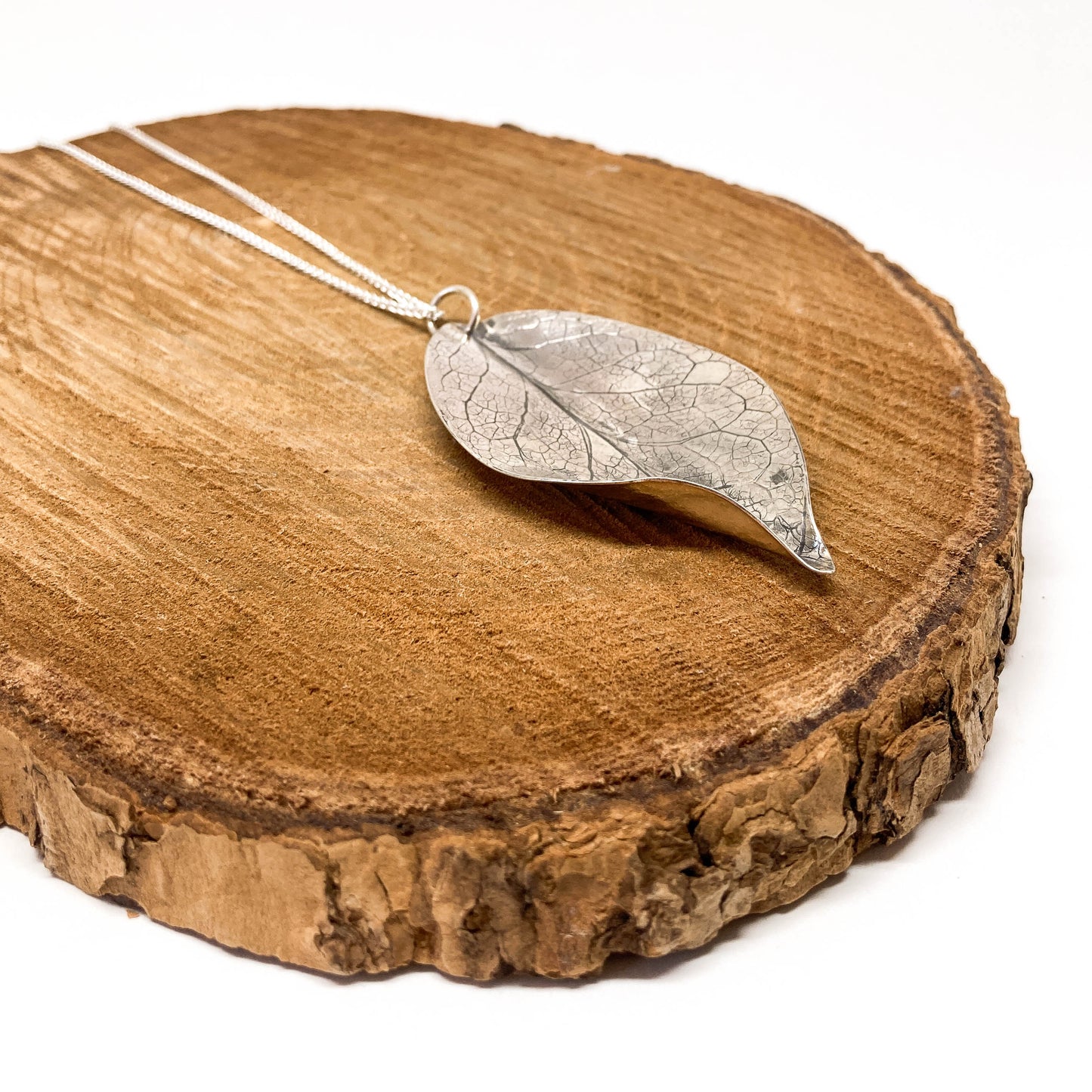 Spring Leaf Necklace