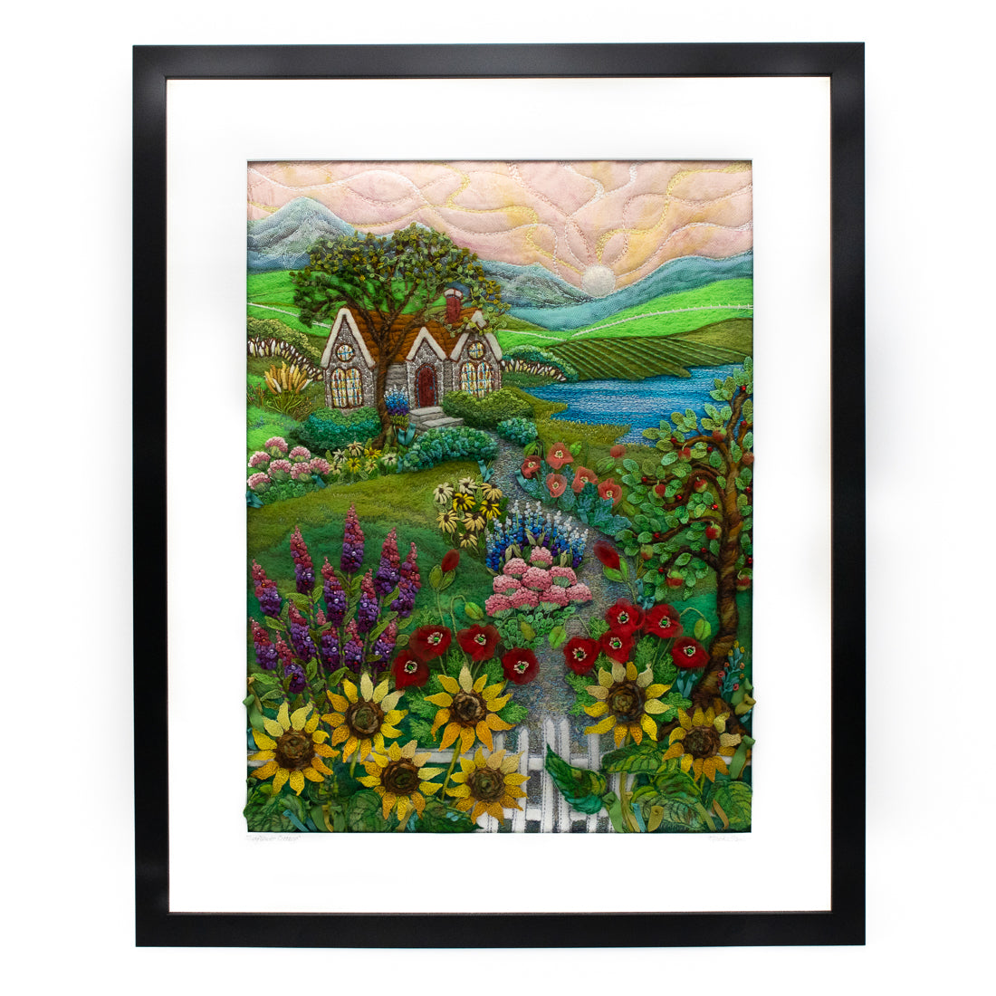 'Sunflower Cottage ' Tapestry