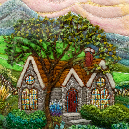 'Sunflower Cottage ' Tapestry