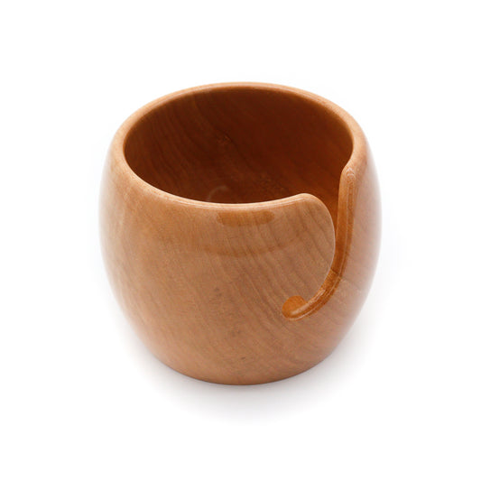 Yarn Bowl with Curved Groove #2515